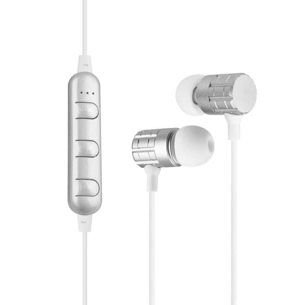 AWEI F1 bluetooth headset, ezüst