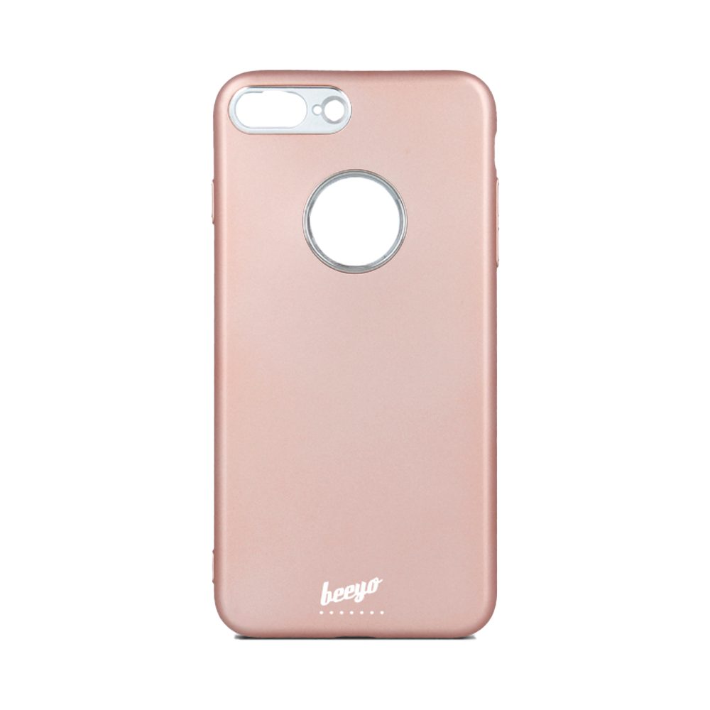 Apple iPhone X / iPhone XS beeyo soft hátlap tok (RozéArany)