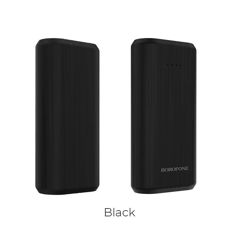 Borofone BT2 power bank, 5200 mAh, 5V 1A, fekete