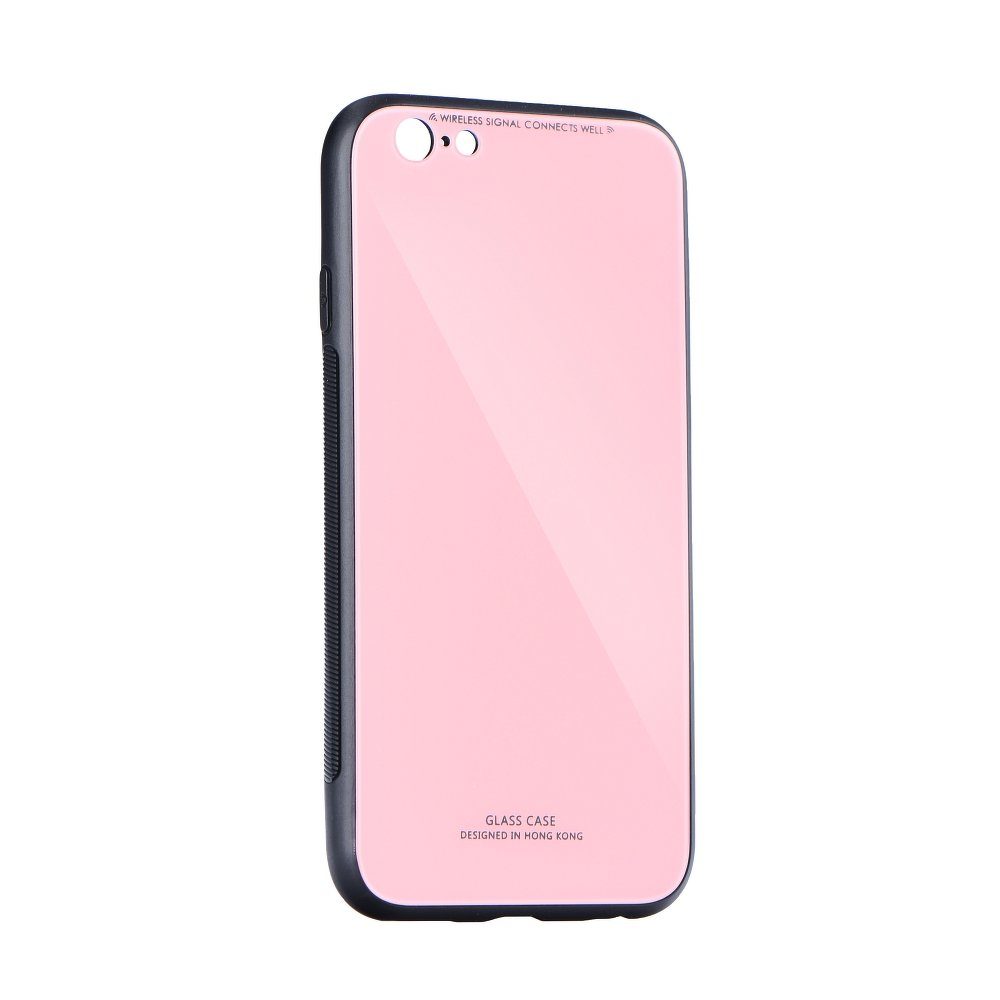 Huawei Mate 20 Pro üveg hátlap tok (Pink)