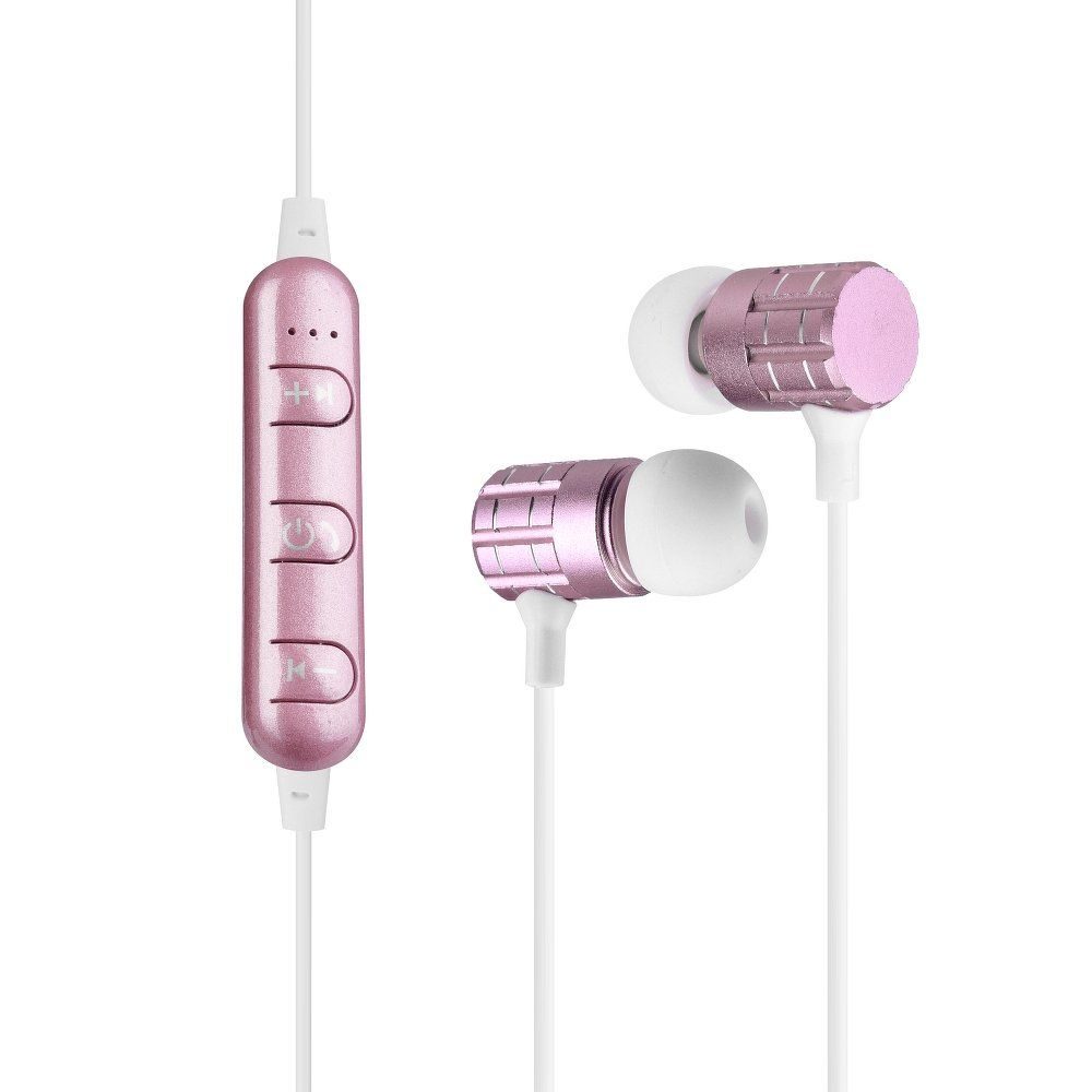 AWEI F1 bluetooth headset, rózsaszín