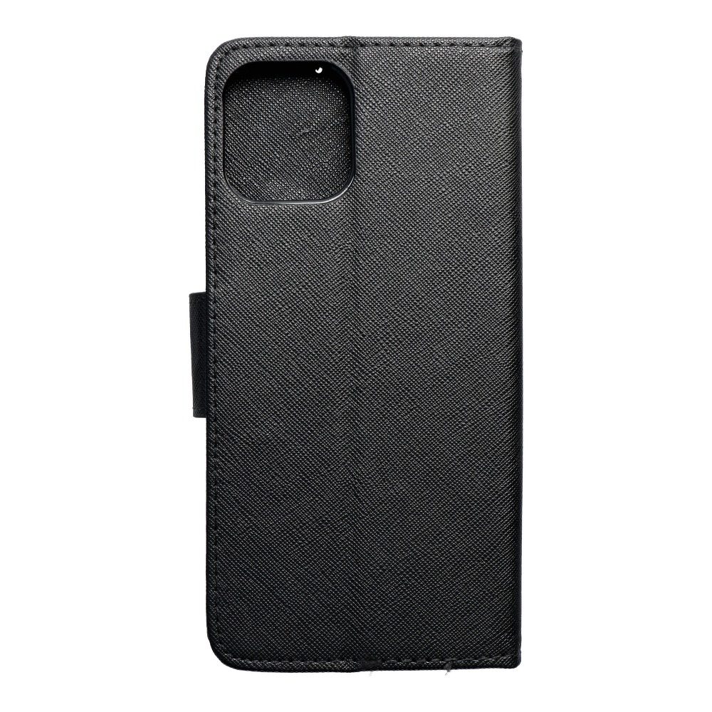 Apple iPhone 12 Pro Max Fancy book notesz tok, (Fekete)