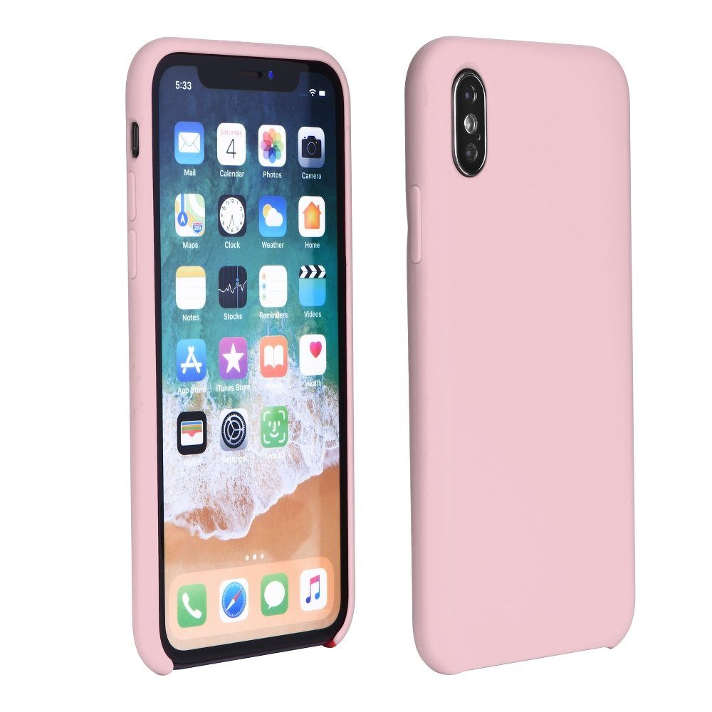 Apple iPhone 7 / iPhone 8 / iPhone SE 2020 / iPhone SE 2022 silicone hátlap tok (Pink)
