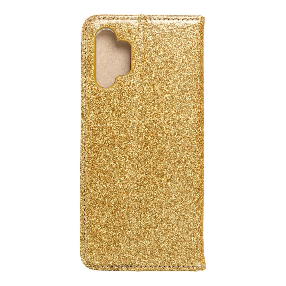 Samsung Galaxy A32 Forcell Shining notesz tok, (Arany)