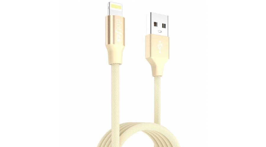 Dotfes A01F MFI engedéllyel lightning kábel, arany
