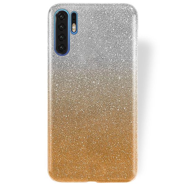 Huawei P30 bling hátlap tok (Arany)
