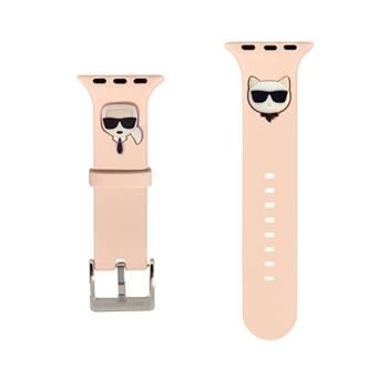 Apple Watch 38/40mm Karl Lagerfeld Karl and Choupette tok (Rózsaszín) – KLAWMSLCKP