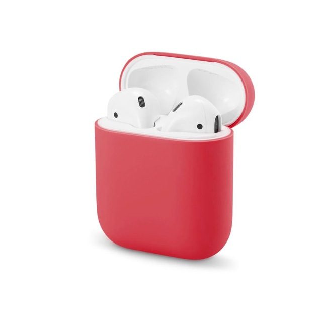 XO Lightning szilikon fülhallgató borítás AirPods-hoz (Piros)