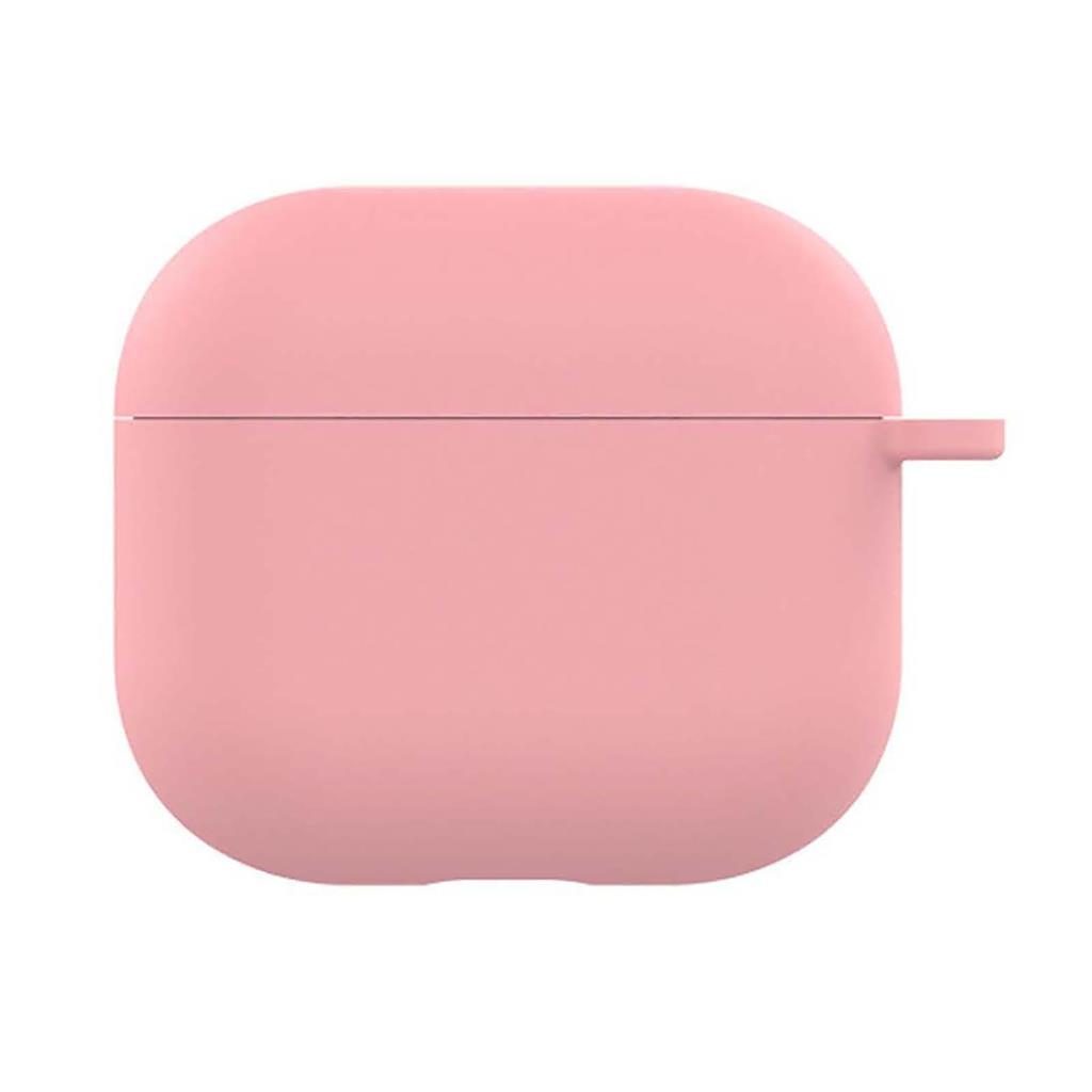 XO K15 fülhallgató tok AirPods 3-hoz akasztóval (Rózsaszín)