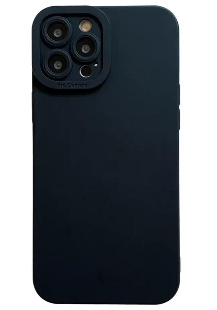 Apple iPhone 14 Pro Max armor kameravédős hátlap tok (Fekete)