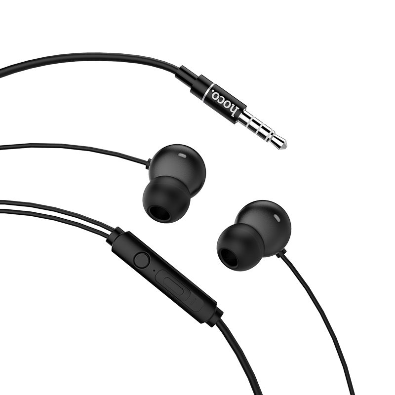 Hoco M44 headset (jack 3,5mm) mikrofonos, fekete