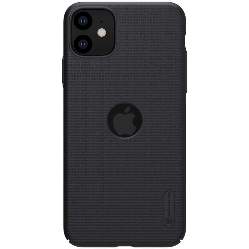 Apple iPhone 11 Nillkin Super Frosted shield hátlap tok (fekete)