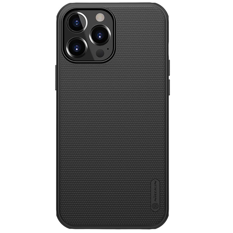 Apple iPhone 13 Pro Nillkin Super Frosted Shield Pro hátlap tok (Fekete)