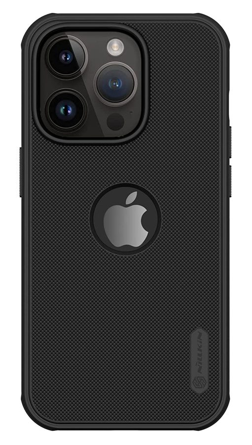 Apple iPhone 14 Pro Max Nillkin Super Frosted Shield Pro hátlap tok (Fekete)