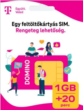 Telekom Domino Fix Quick 1GB/20M SIM kártya