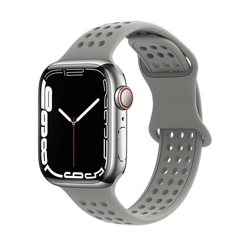 Apple Watch 42mm / Watch 44mm / Watch 45mm / Watch 49mm HOCO WA08 okosóra szíj szürke