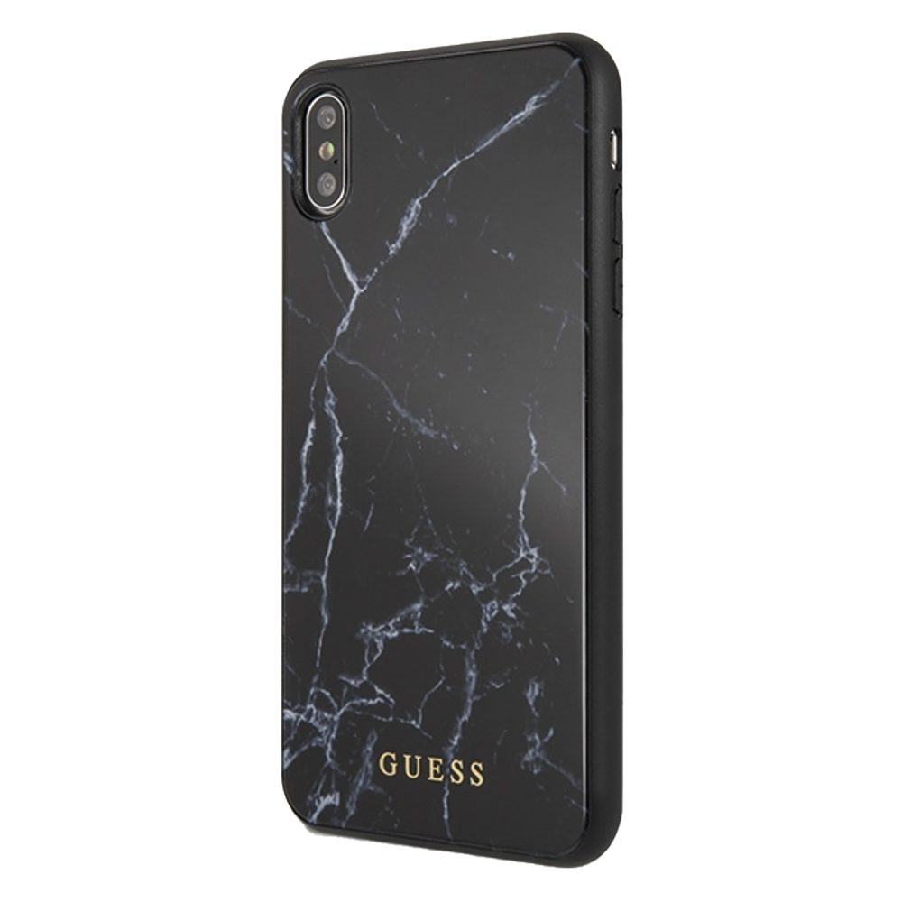 Apple iPhone XS Max Guess Marble tok (Fekete) - GUHCI65HYMABK