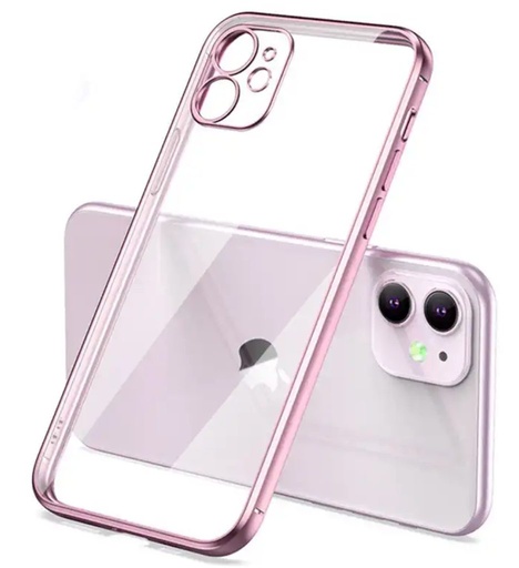 Xiaomi Redmi Note 13 Pro Plus 5G electroplate kameravédős szilikon hátlap tok (Rózsaszín)