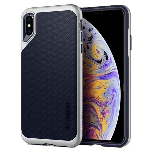 Apple iPhone X / iPhone XS Spigen neo hybrid prémium hátlap tok (Gunmetal)