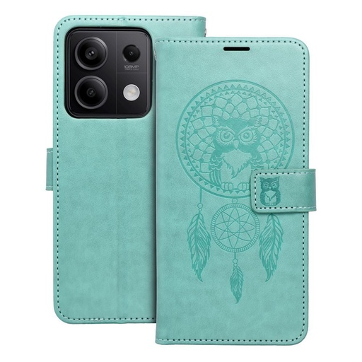 Xiaomi Redmi Note 13 5G Forcell MEZZO nyitható tok (Zöld)