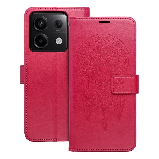 Xiaomi Redmi Note 13 Pro 5G Forcell MEZZO nyitható tok (Magenta)