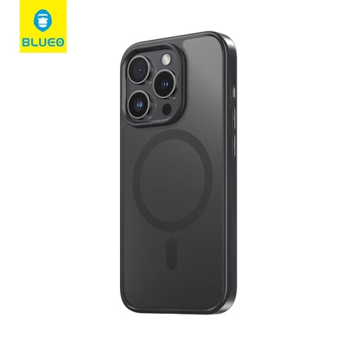 Apple iPhone 15 Pro Max BLUEO APE Aurora magsafe hátlap tok (Fekete)