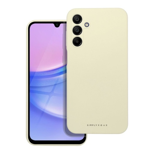 Samsung Galaxy A15 4G / Galaxy A15 5G Roar Cloud Skin hátlap tok (Sárga)