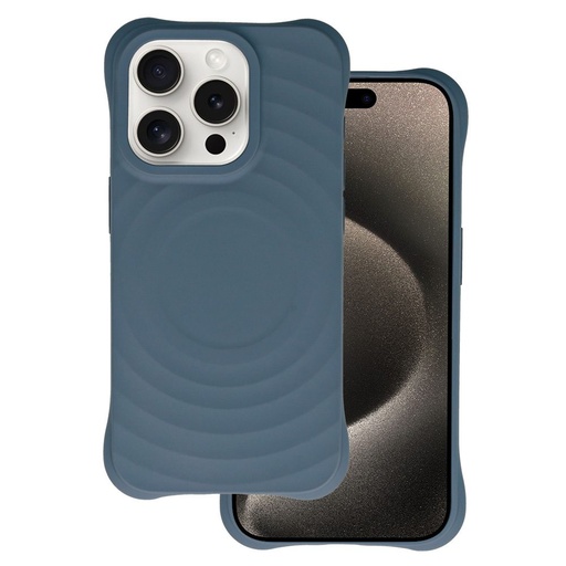 Apple iPhone 14 Pro Max Tel Protect Wave magsafe hátlap tok (Kék)