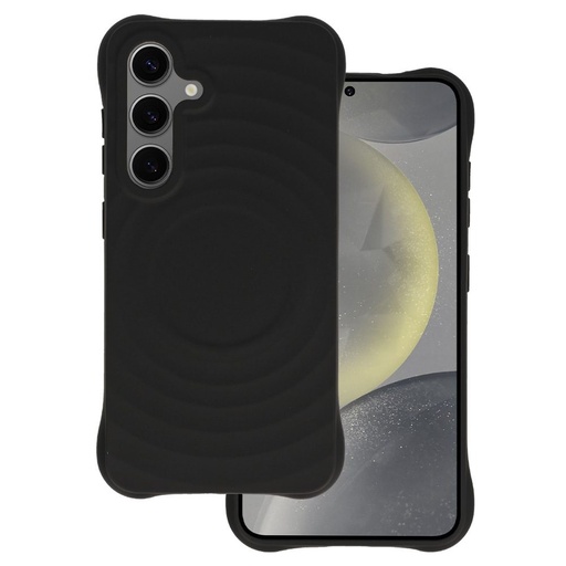 Samsung Galaxy S24 Plus Tel Protect Wave magsafe hátlap tok (Fekete)