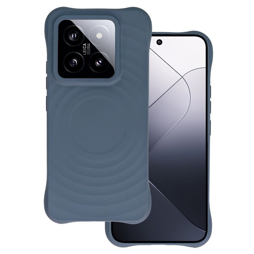 Xiaomi 14 Pro Tel Protect Wave magsafe hátlap tok (Kék)