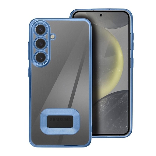 Samsung Galaxy A34 GLAM szilikon hátlap tok (Kék)