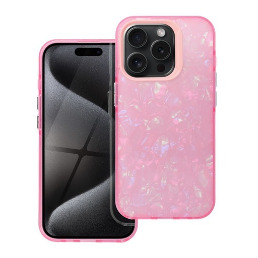 Apple iPhone 15 Pro Max TUTTI FRUTTI hátlap tok (Rózsaszín)