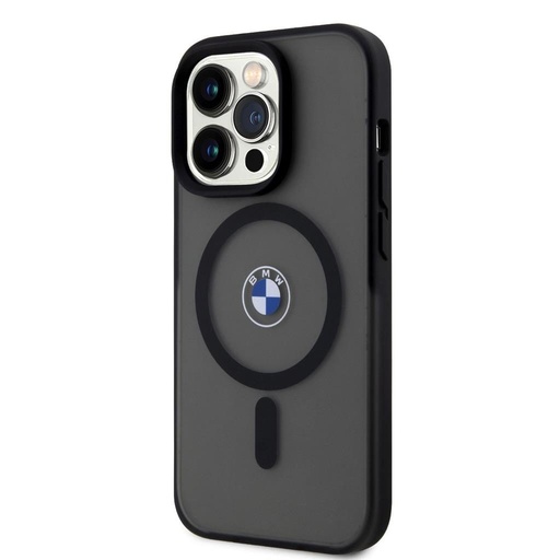 Apple iPhone 15 Pro Max BMW IML Signature MagSafe tok (Fekete) - BMHMP15XDSLK