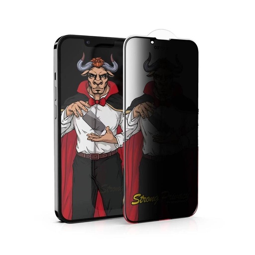 Samsung Galaxy A15 4G / Galaxy A15 5G OX Warrior Mr. Magic privacy betekintésgátló üvegfólia Átlátszó Fekete Keret