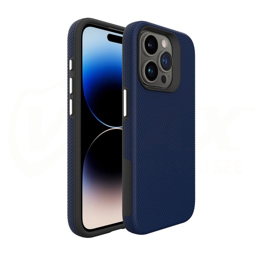 Samsung Galaxy A55 Vmax Triangle hátlap tok Kék