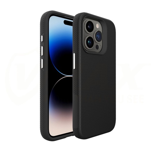 Samsung Galaxy A55 Vmax Triangle hátlap tok Fekete