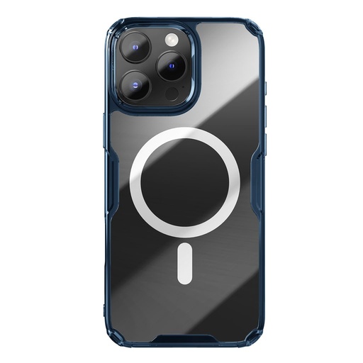 Apple iPhone 16 Pro Max Nillkin Nature Pro MagSafe hátlap tok (Kék)