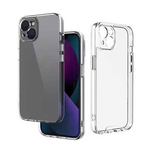 Samsung Galaxy A55 hybrid crystal hátlap tok (Átlátszó)
