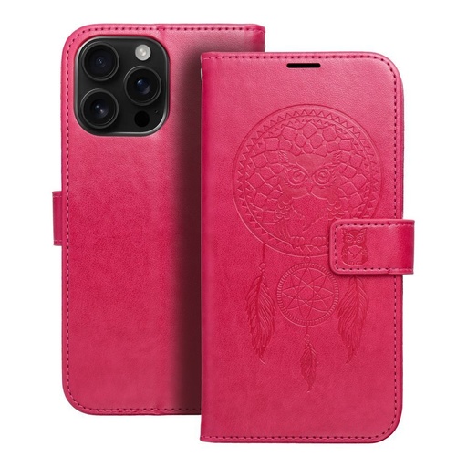 Apple iPhone 16 Pro Max Forcell MEZZO nyitható tok (Magenta)