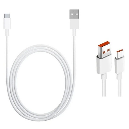 Xiaomi 6A type-C adatkábel (Fehér)