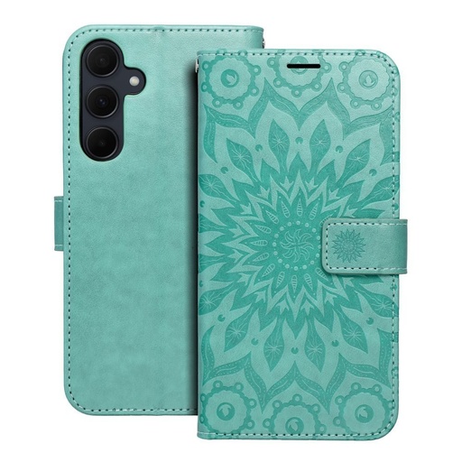 Samsung Galaxy A35 Forcell MEZZO nyitható tok (Zöld)