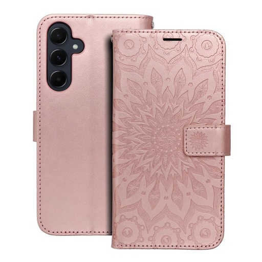 Samsung Galaxy A55 Forcell MEZZO nyitható tok (Rosegold)