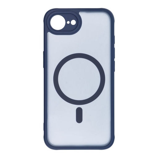 Apple iPhone 16e Full matte mag magsafe hátlap tok (Kék)