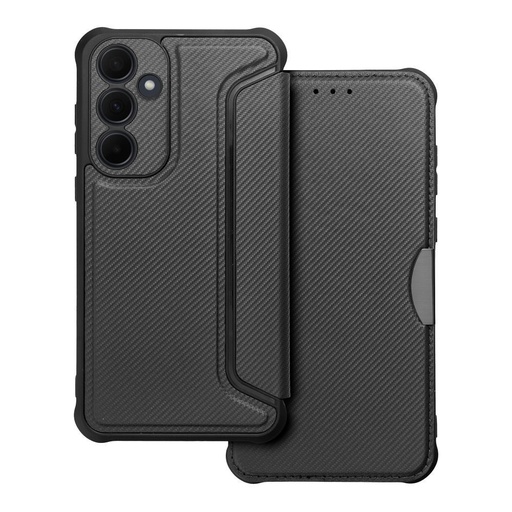 Samsung Galaxy A35 Razor mágneses ütésálló notesz tok (Fekete)