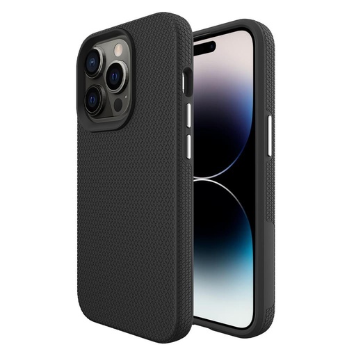 Apple iPhone 14 Pro TOKO Triangle hátlap tok (Fekete)