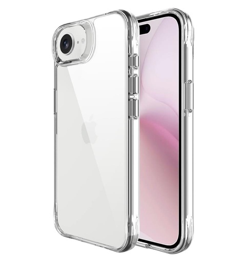 Apple iPhone 16e TOKO Pure hátlap tok (Átlátszó)