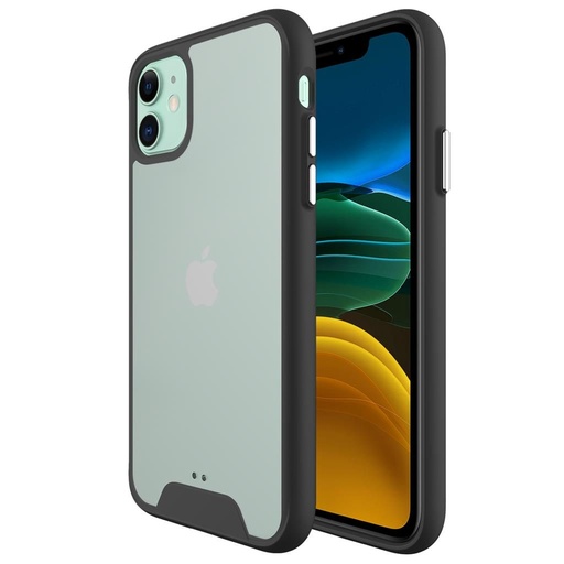 Apple iPhone 11 TOKO Silk hátlap tok (Fekete)