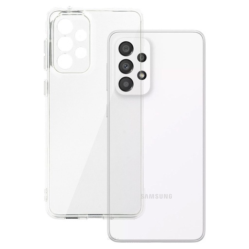Samsung Galaxy A56 5G 2 mm vékony szilikon hátlap tok (Átlátszó)