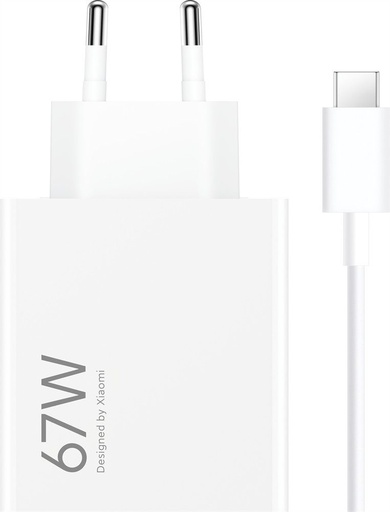 Xiaomi MDY-12-EH USB-A hálózati gyorstöltő 67W (Fehér)