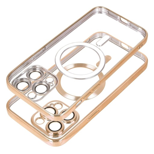 Apple iPhone 17 Pro Max electro mag magsafe hátlap tok (Arany)
